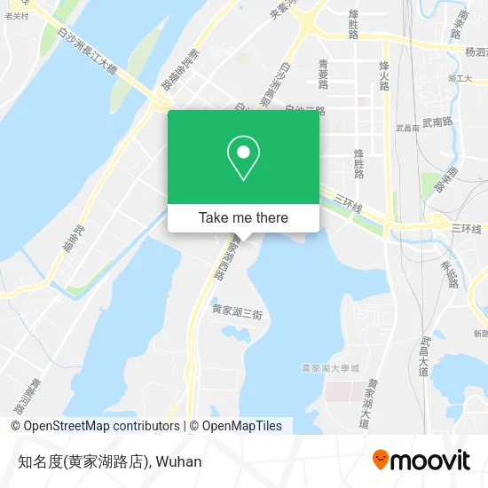 知名度(黄家湖路店) map