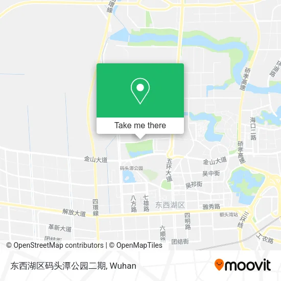 东西湖区码头潭公园二期 map