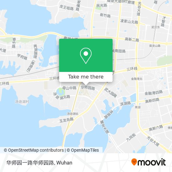 华师园一路华师园路 map