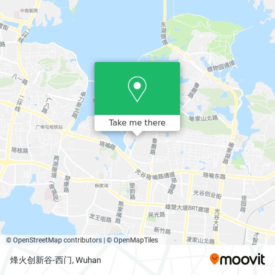 烽火创新谷-西门 map