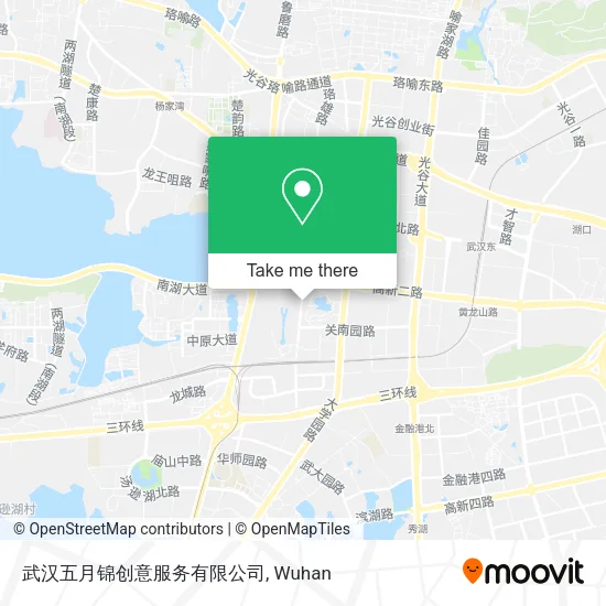武汉五月锦创意服务有限公司 map