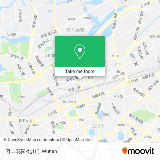 万丰花园-北1门 map