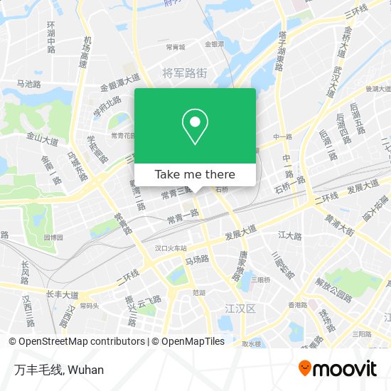万丰毛线 map