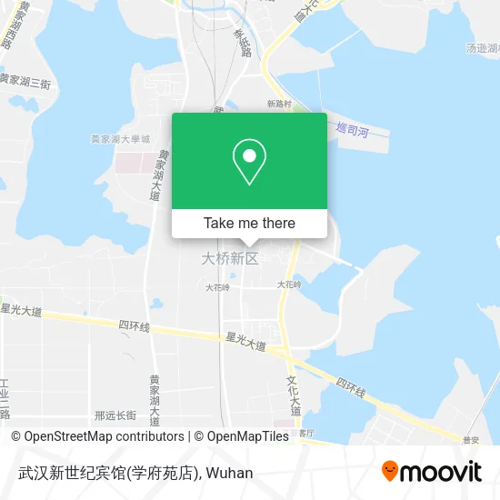 武汉新世纪宾馆(学府苑店) map