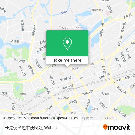 长港便民超市便民处 map