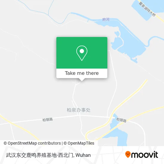 武汉东交鹿鸣养殖基地-西北门 map