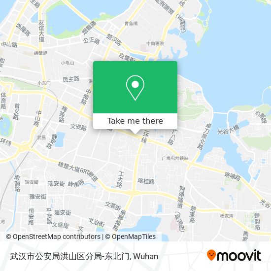 武汉市公安局洪山区分局-东北门 map