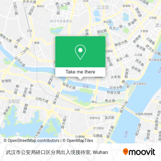 武汉市公安局硚口区分局出入境接待室 map