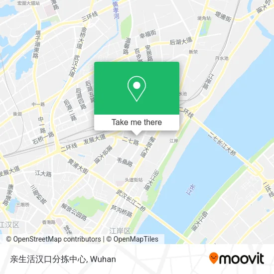 亲生活汉口分拣中心 map