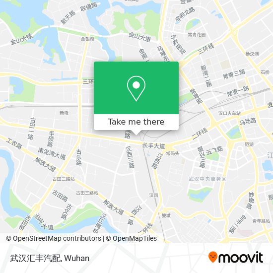 武汉汇丰汽配 map