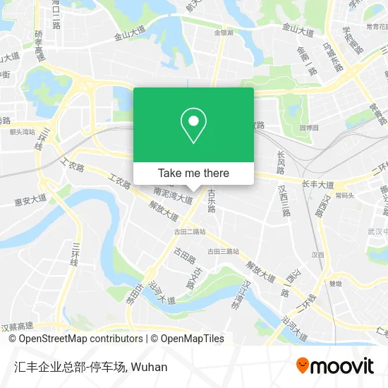 汇丰企业总部-停车场 map