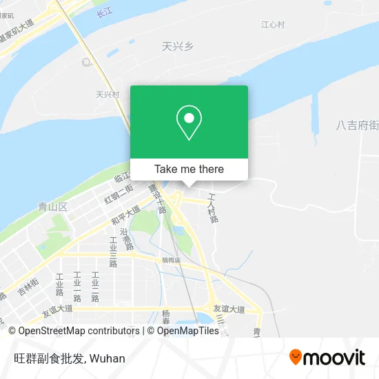 旺群副食批发 map
