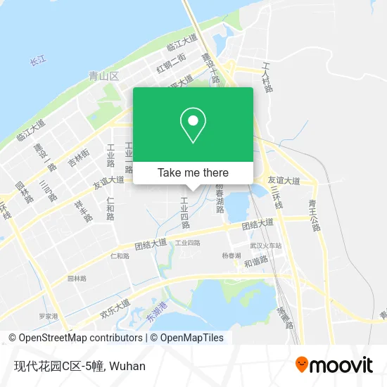 现代花园C区-5幢 map