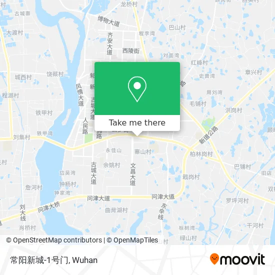 常阳新城-1号门 map