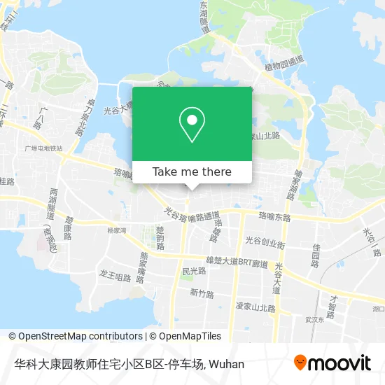 华科大康园教师住宅小区B区-停车场 map