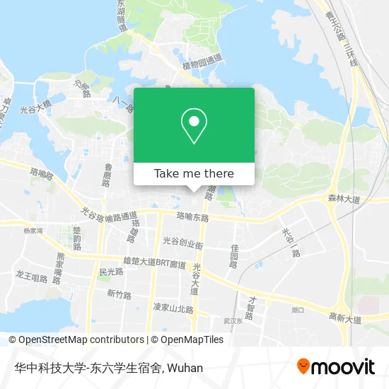 华中科技大学-东六学生宿舍 map