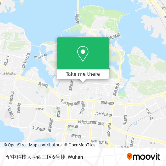 华中科技大学西三区6号楼 map