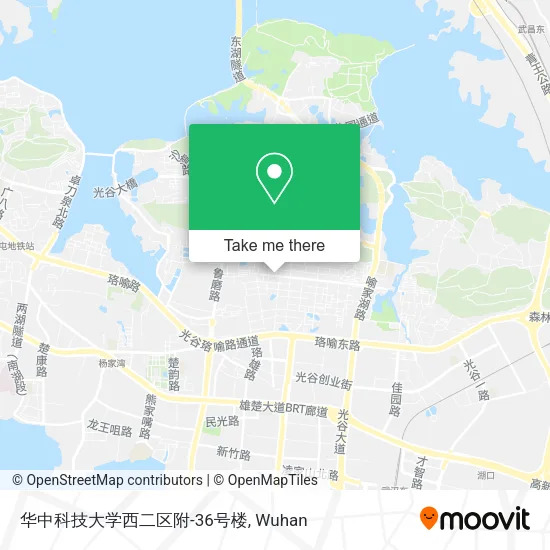 华中科技大学西二区附-36号楼 map