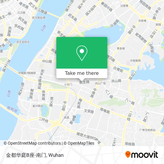 金都华庭B座-南门 map