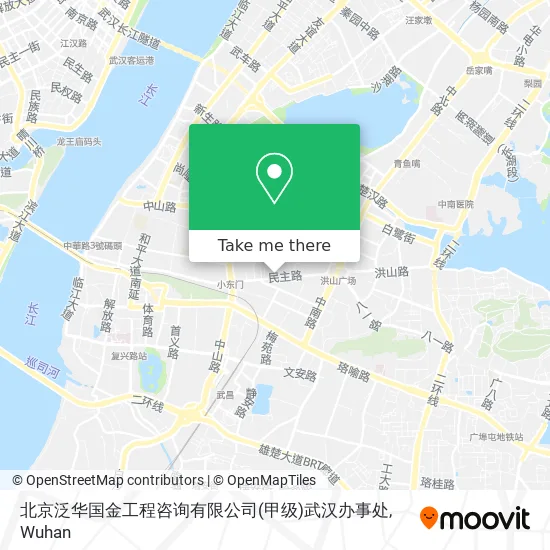 北京泛华国金工程咨询有限公司(甲级)武汉办事处 map