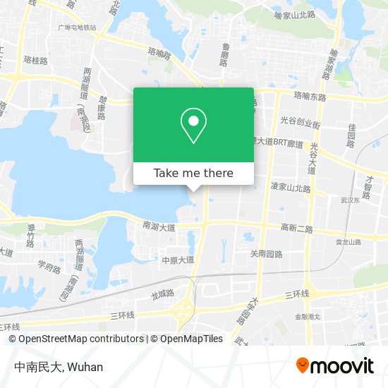 中南民大 map