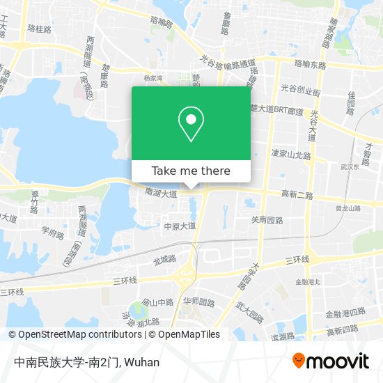 中南民族大学-南2门 map