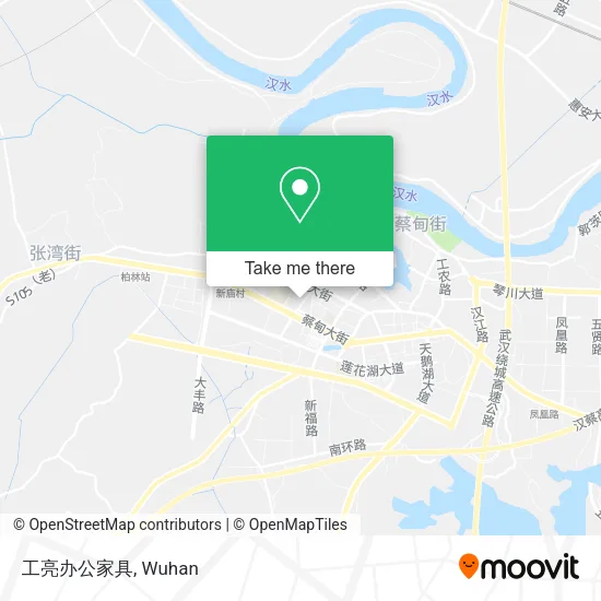 工亮办公家具 map