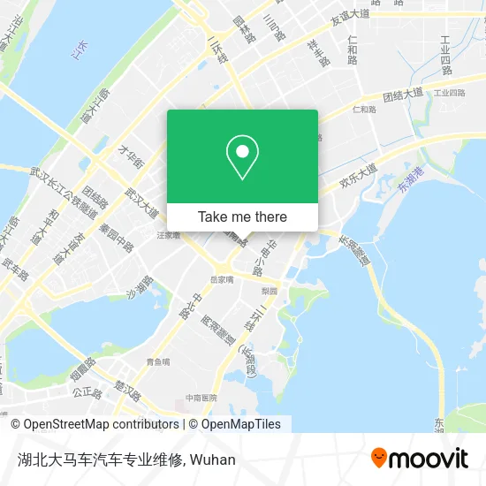 湖北大马车汽车专业维修 map