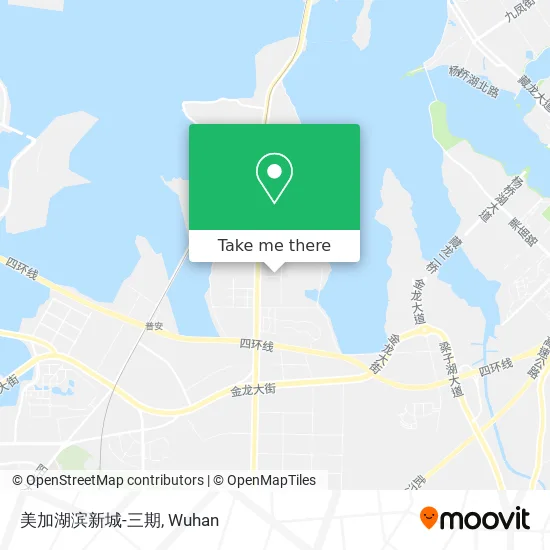 美加湖滨新城-三期 map