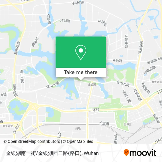金银湖南一街/金银湖西二路(路口) map