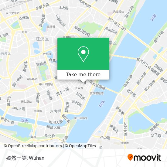 嫣然一笑 map