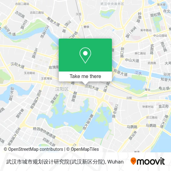 武汉市城市规划设计研究院(武汉新区分院) map