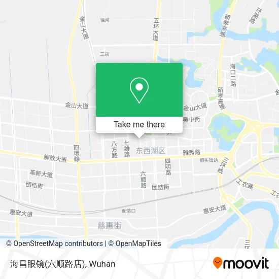 海昌眼镜(六顺路店) map