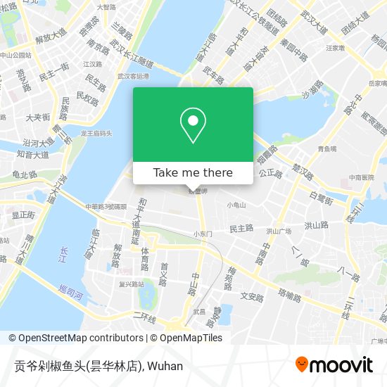 贡爷剁椒鱼头(昙华林店) map