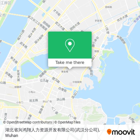 湖北省兴鸿翔人力资源开发有限公司(武汉分公司) map