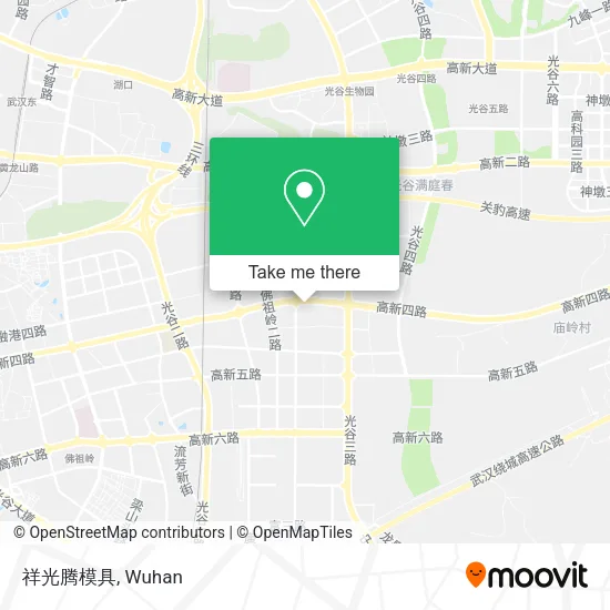 祥光腾模具 map