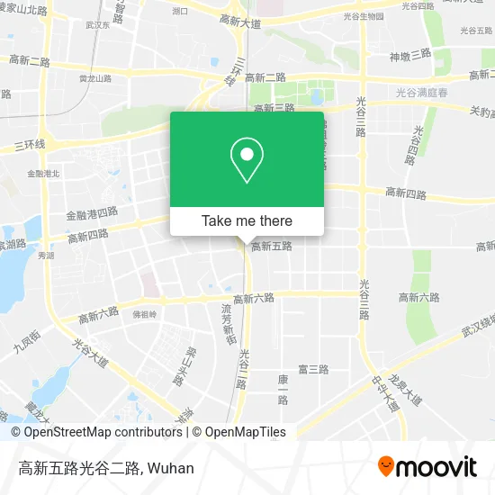 高新五路光谷二路 map