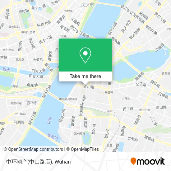 中环地产(中山路店) map