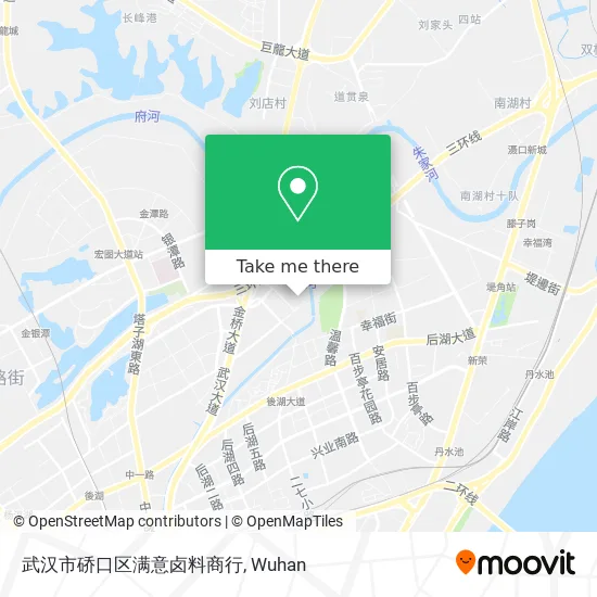 武汉市硚口区满意卤料商行 map