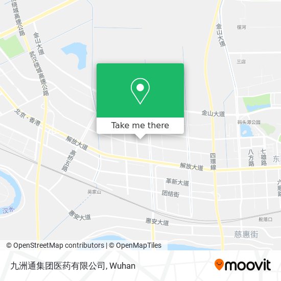 九洲通集团医药有限公司 map