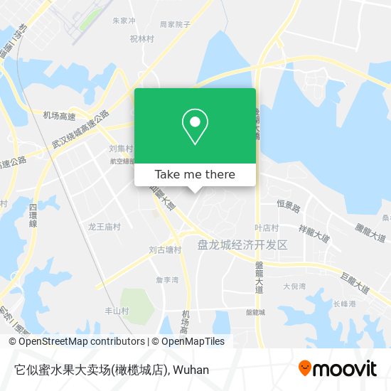 它似蜜水果大卖场(橄榄城店) map