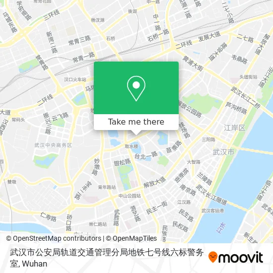 武汉市公安局轨道交通管理分局地铁七号线六标警务室 map