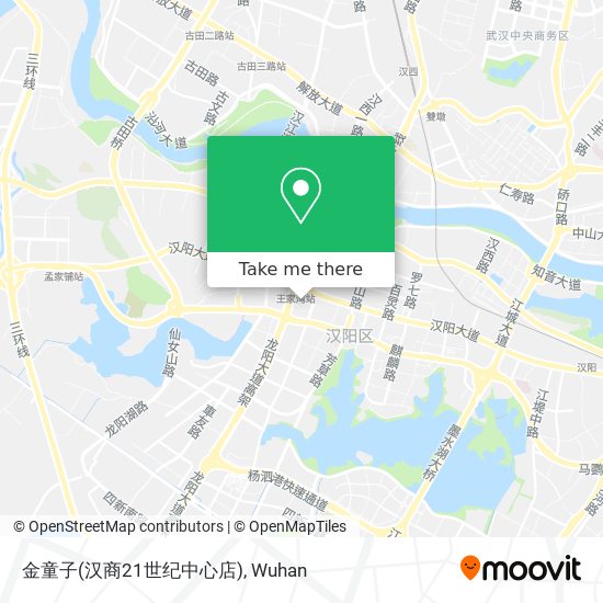 金童子(汉商21世纪中心店) map