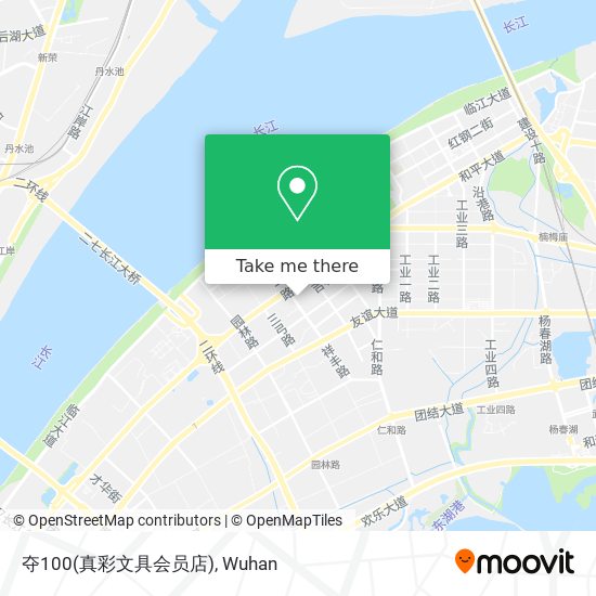 夺100(真彩文具会员店) map