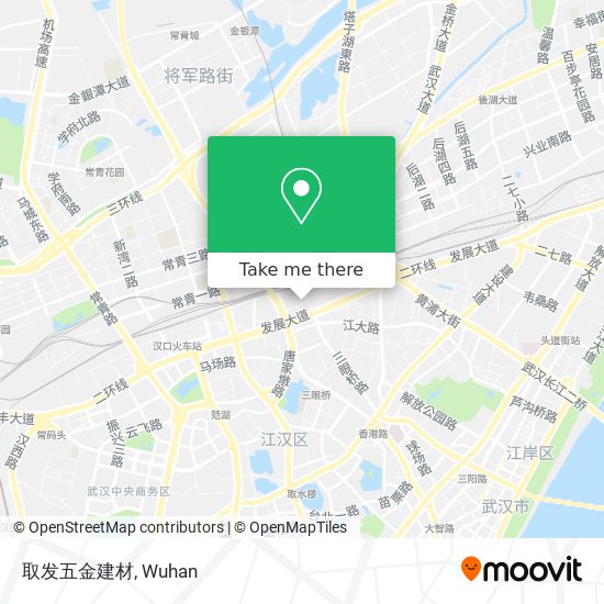 取发五金建材 map