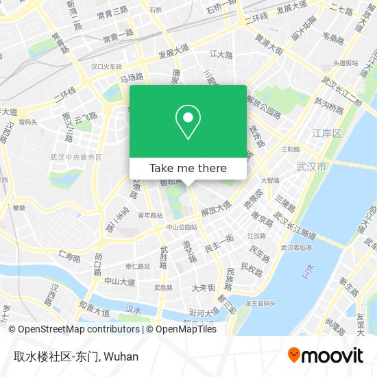 取水楼社区-东门 map