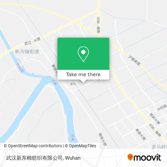 武汉新东棉纺织有限公司 map