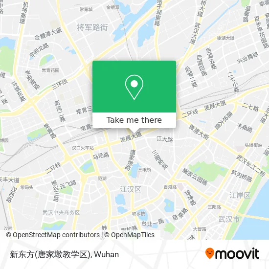 新东方(唐家墩教学区) map