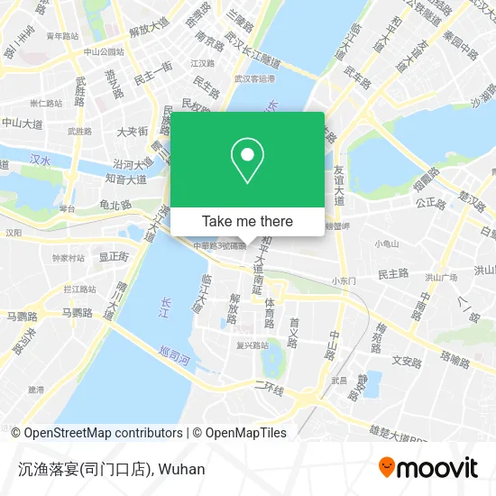 沉渔落宴(司门口店) map
