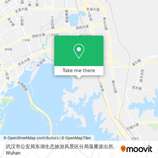 武汉市公安局东湖生态旅游风景区分局落雁派出所 map
